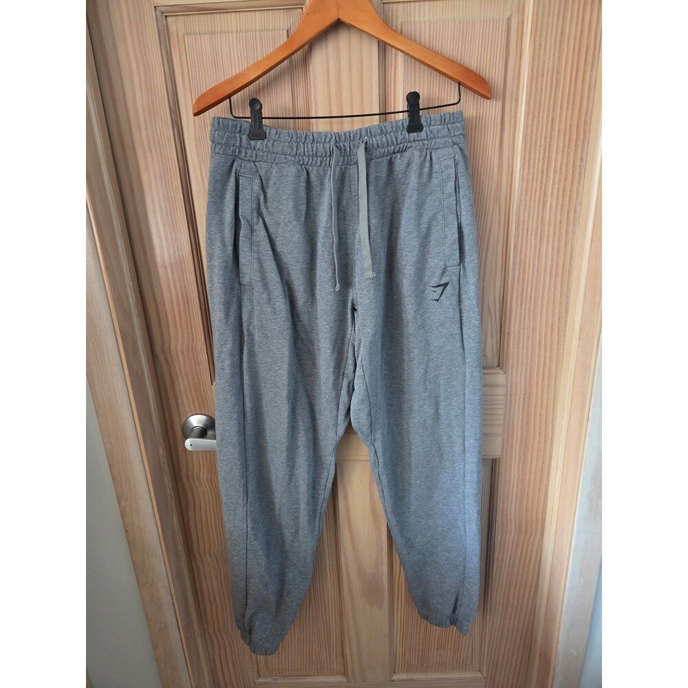 Gymshark Men's Gray Sweatpants Joggers Large Athleisure Athletic Workout